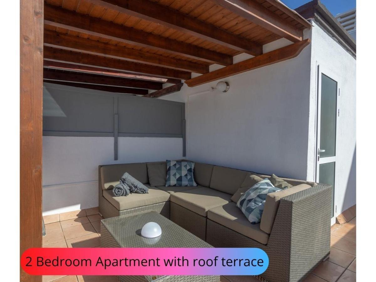 Desirable Rooftop Terrace , 2 Bedroom Apartment With Wifi In Costa Adeje Callao Salvaje Exteriér fotografie