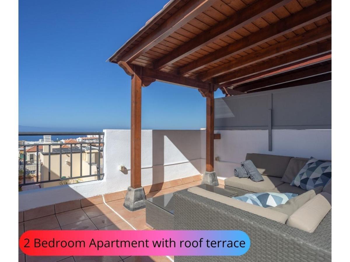 Desirable Rooftop Terrace , 2 Bedroom Apartment With Wifi In Costa Adeje Callao Salvaje Exteriér fotografie